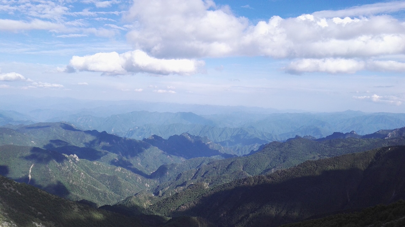 秦岭大环线：太白山俯瞰秦岭群峰云海 | 作者 Wenming