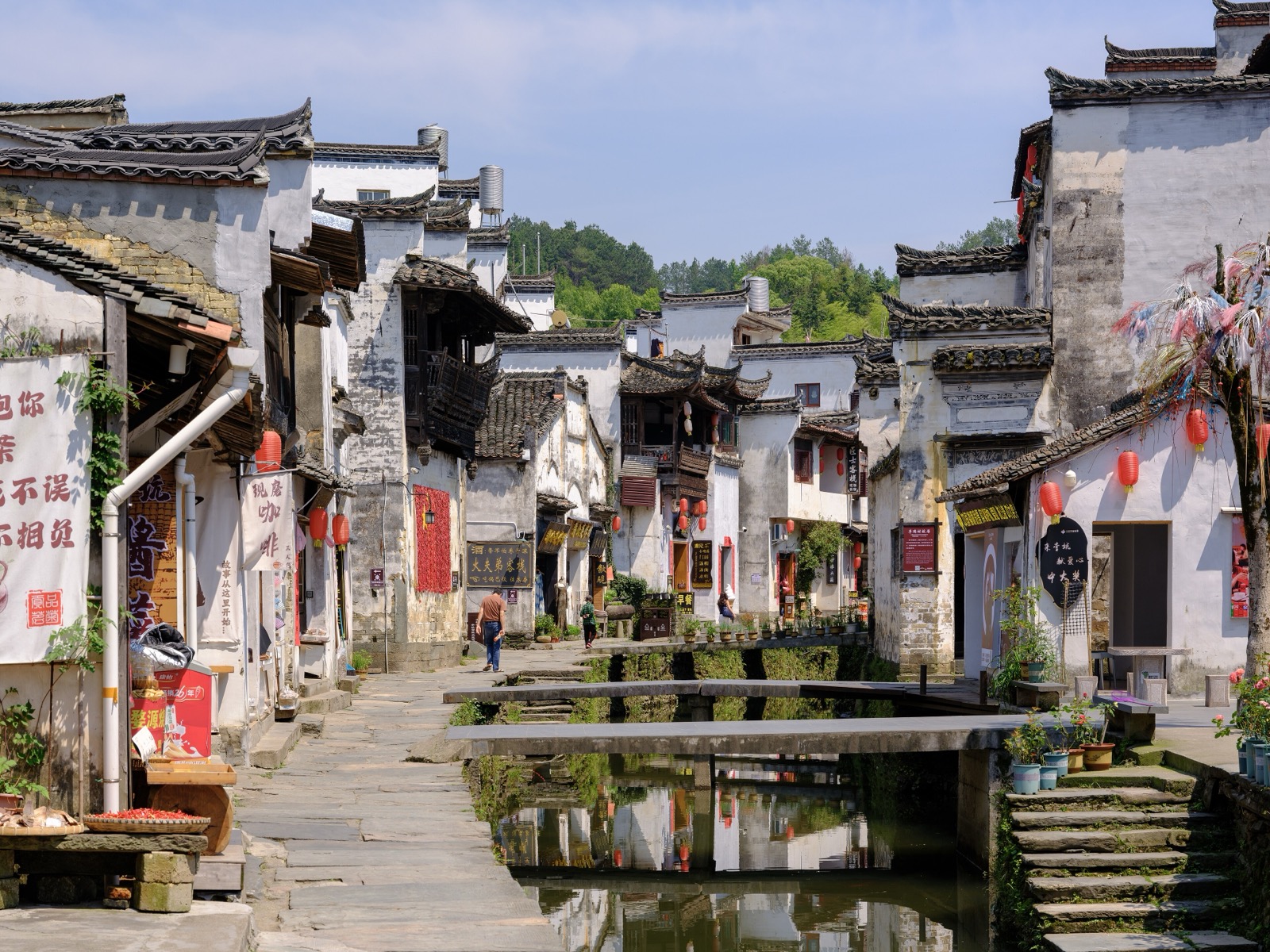婺源环线：李坑古村水街与徽派民居 | 作者 Chensiy